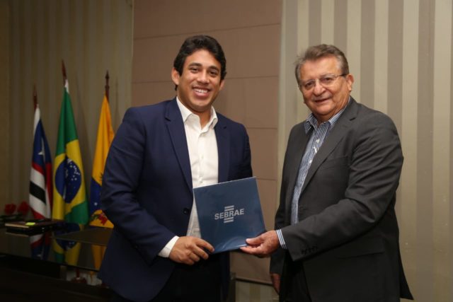 Osmar Filho recebe visita do novo presidente do Sebrae no Maranhão